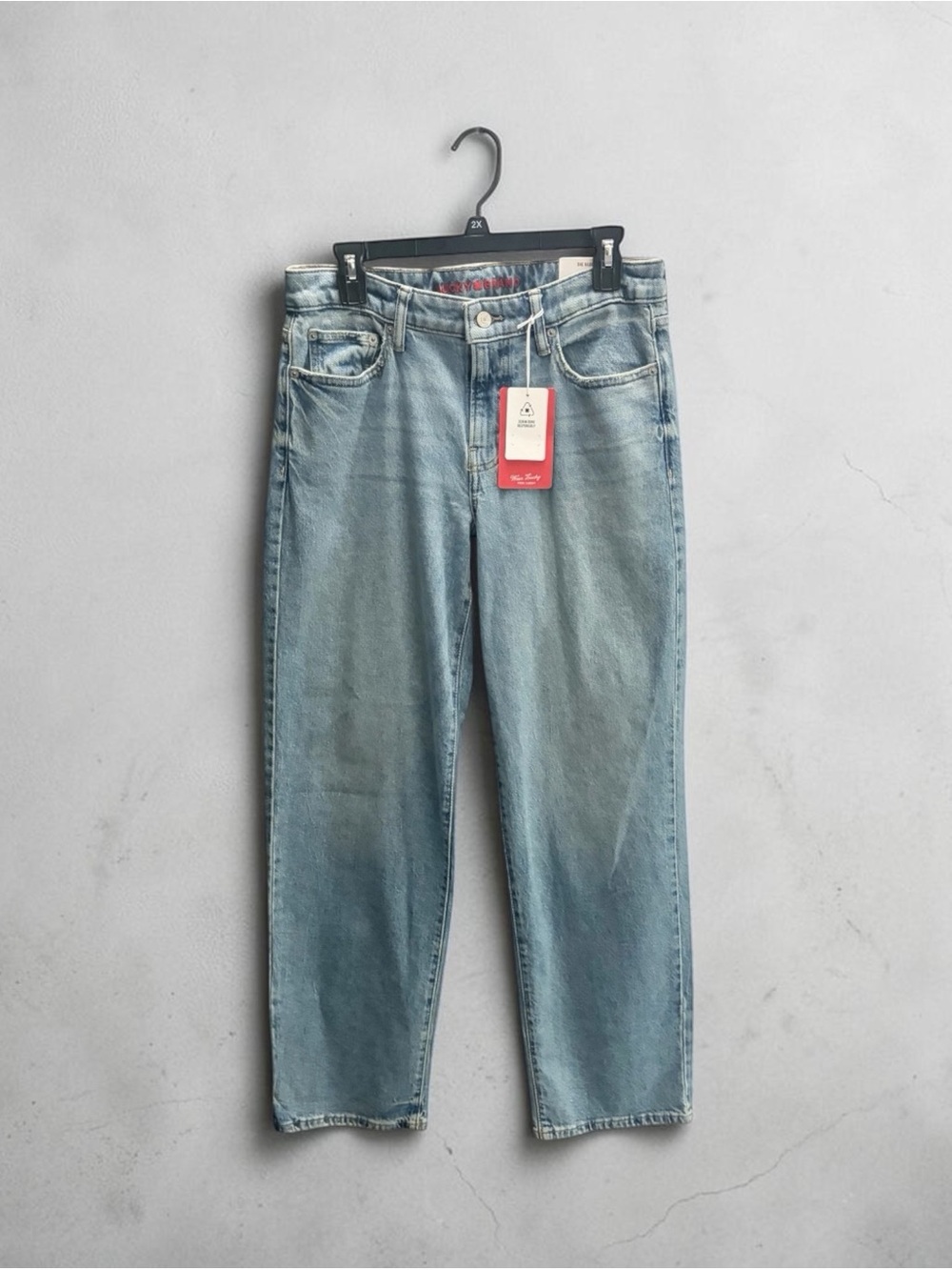 Lucky Brand The Baggy Jeans Womens sz 6/28 Blue